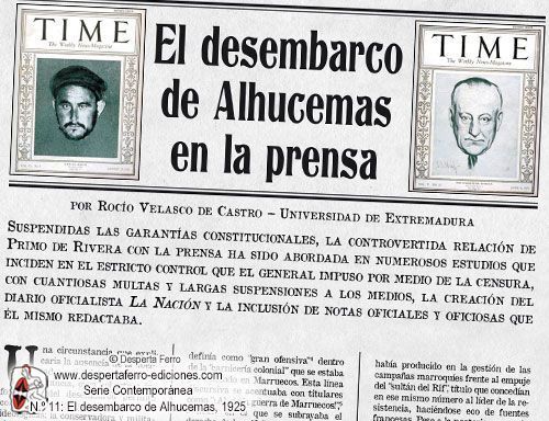 El desembarco de Alhucemas en la prensa