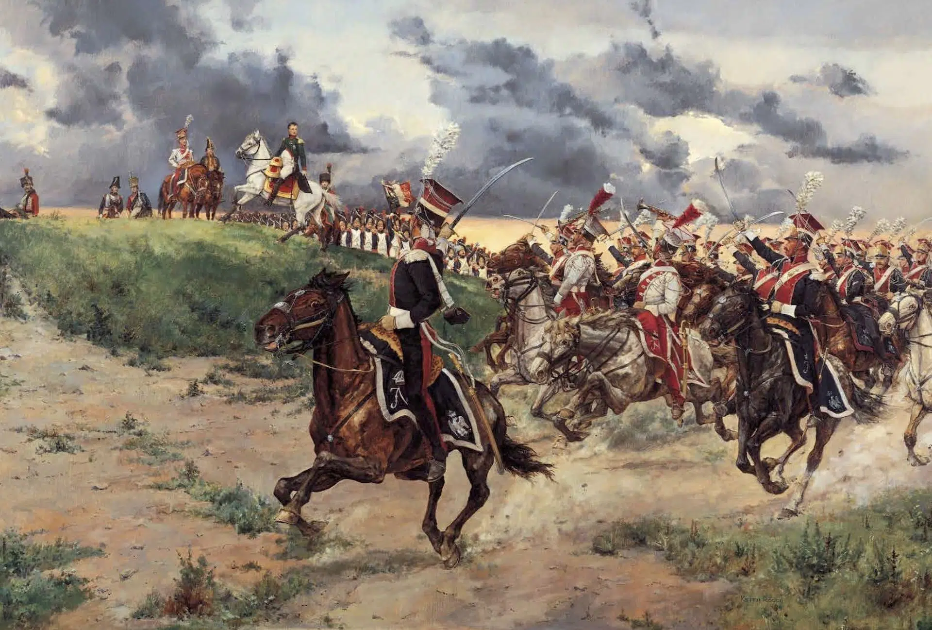 Lanceros polacos batalla de Liebertwolkwitz