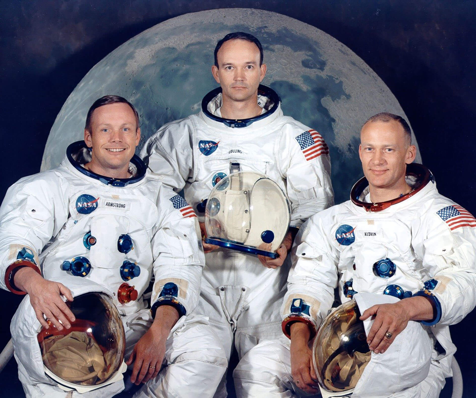 Apollo 11 Neil Armstrong Collins Buzz Aldrin