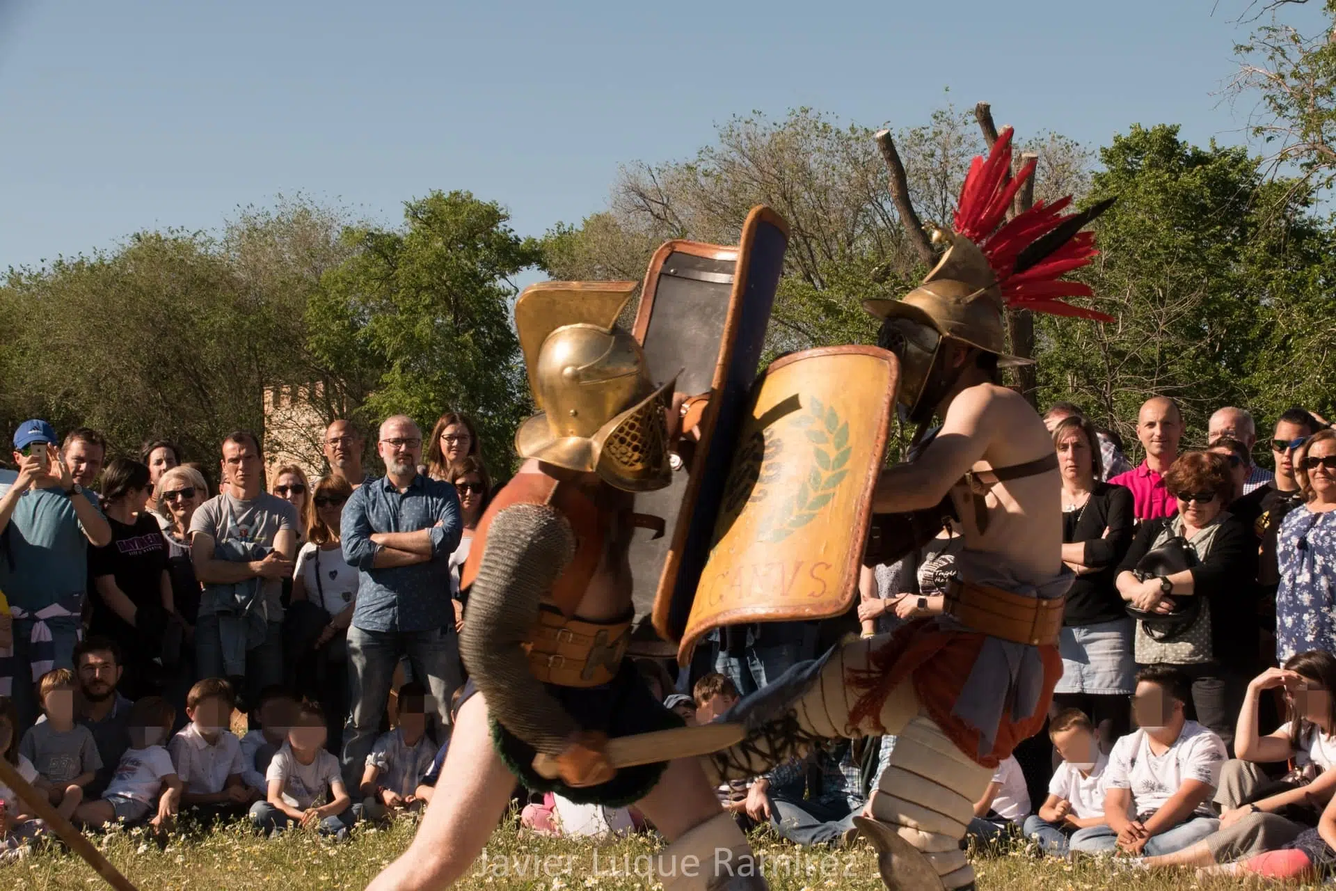 recreación histórica romana