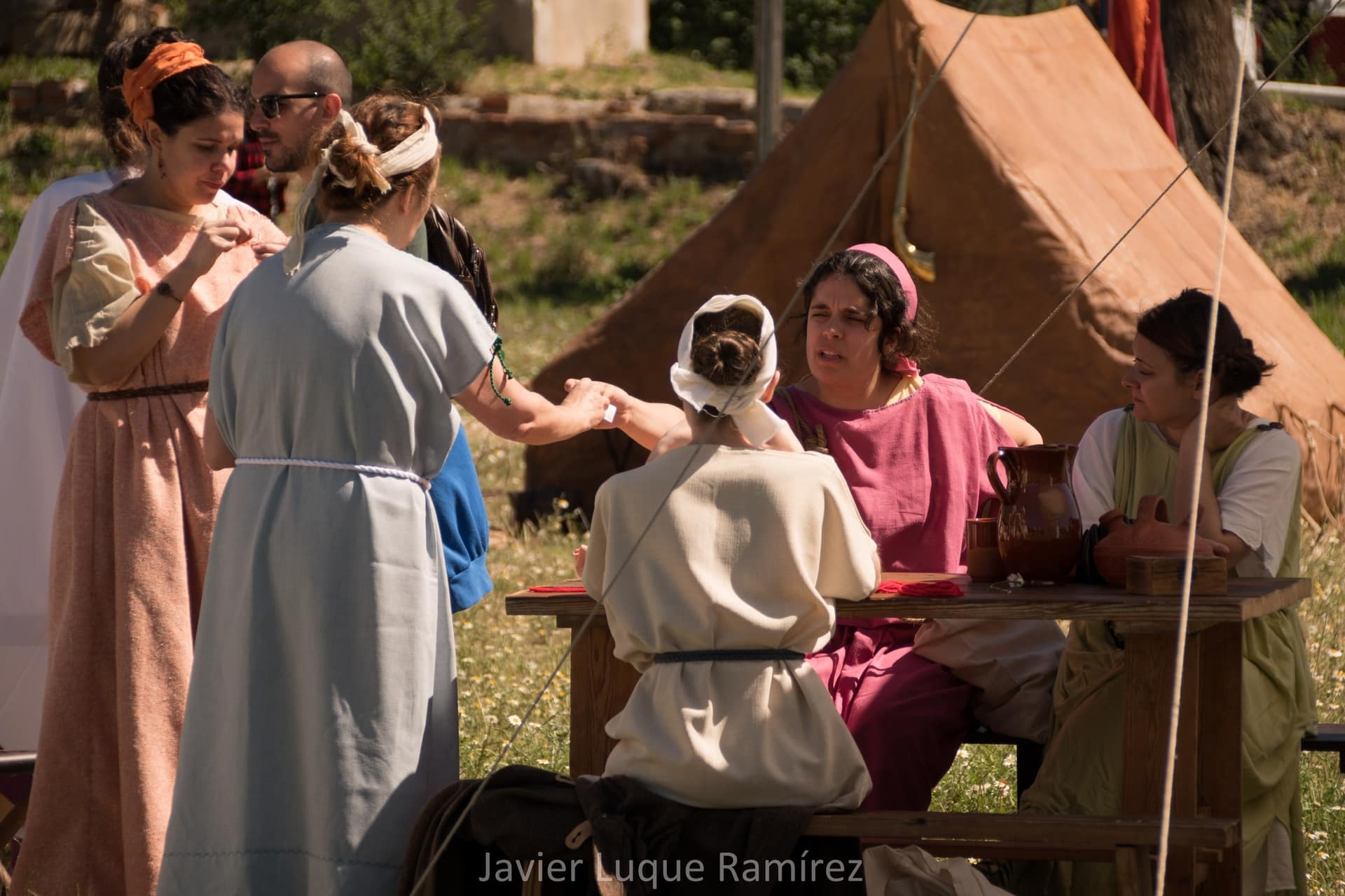 recreación histórica romana