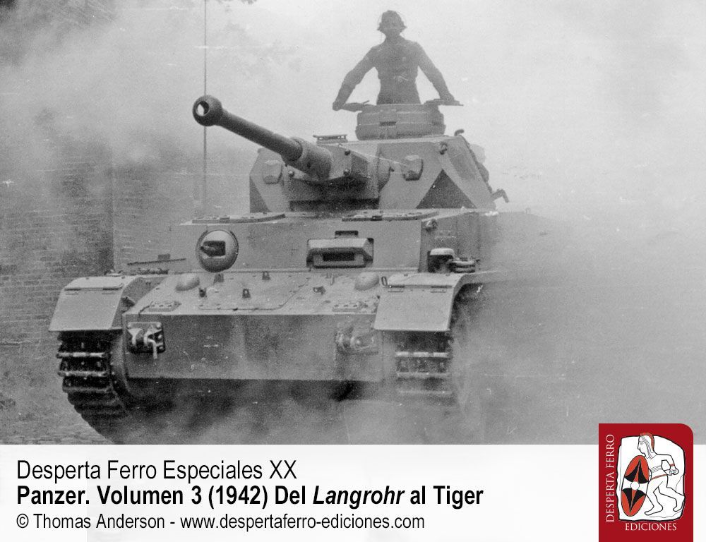 Langrohr. El Panzerkampfwagen IV de cañón largo por Thomas Anderson panzer 1942