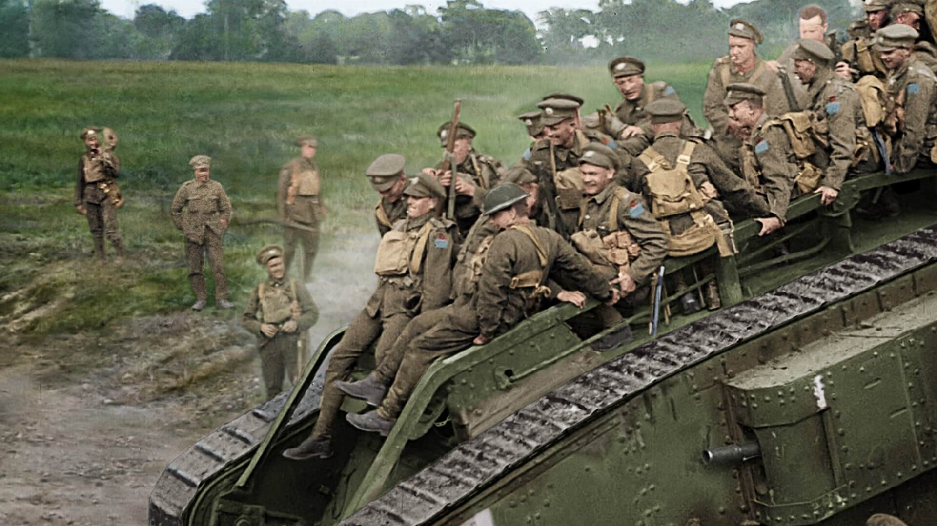 I Guerra Mundial tanques