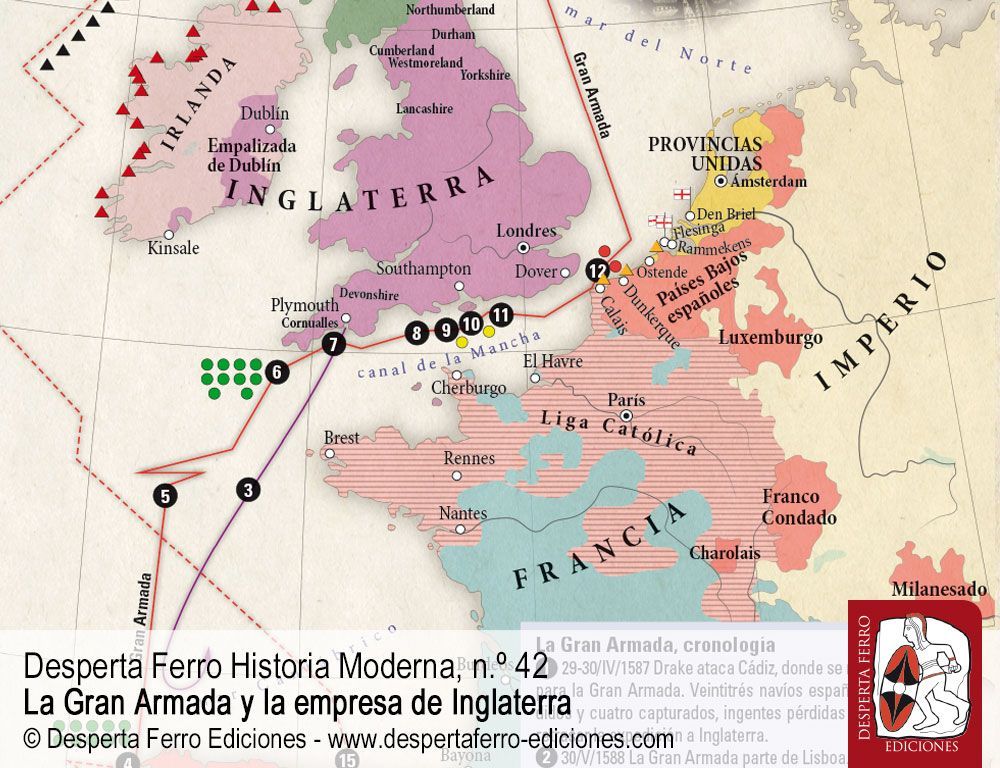 La gestación del proyecto de invasión de Inglaterra de 1588 por Hugo O’Donnell y Duque de Estrada – Real Academia de la Historia