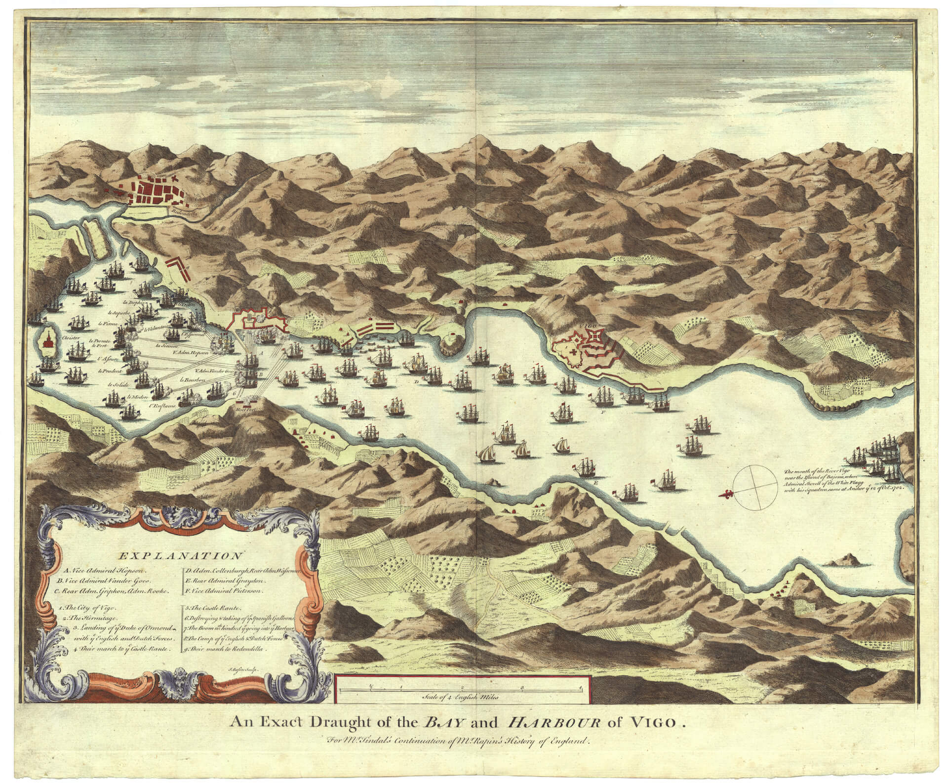 Ría de Vigo 1719