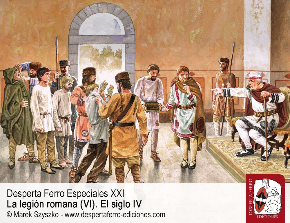 El legionario en casa. El Ejército y la sociedad romana del siglo IV por Douglas Lee (University of Notthingham)