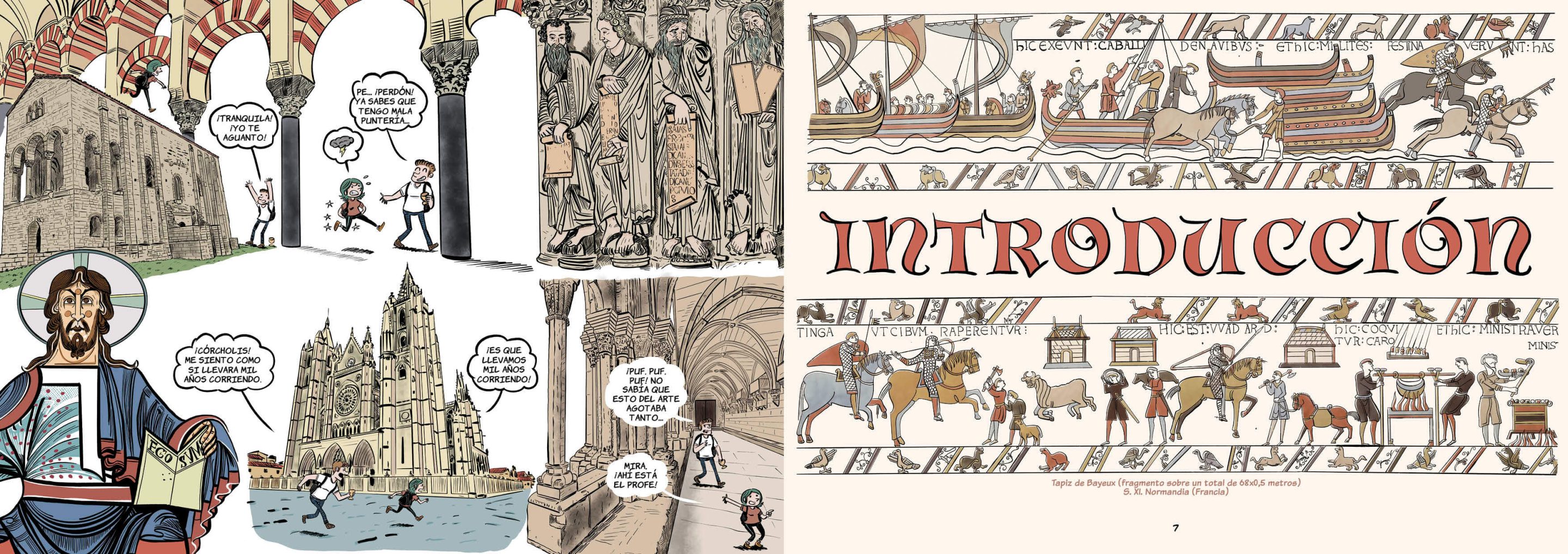 Viva molestarse responsabilidad Historia del arte en cómic. La Edad Media - Desperta Ferro Ediciones