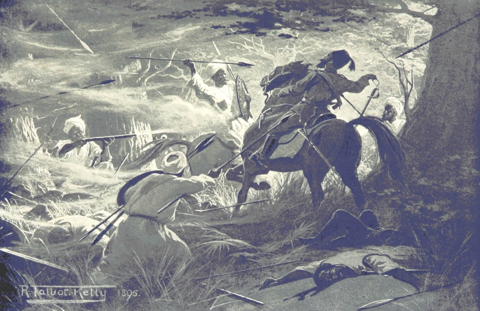 muerte de Hicks Pachá en la batalla de Shaykan