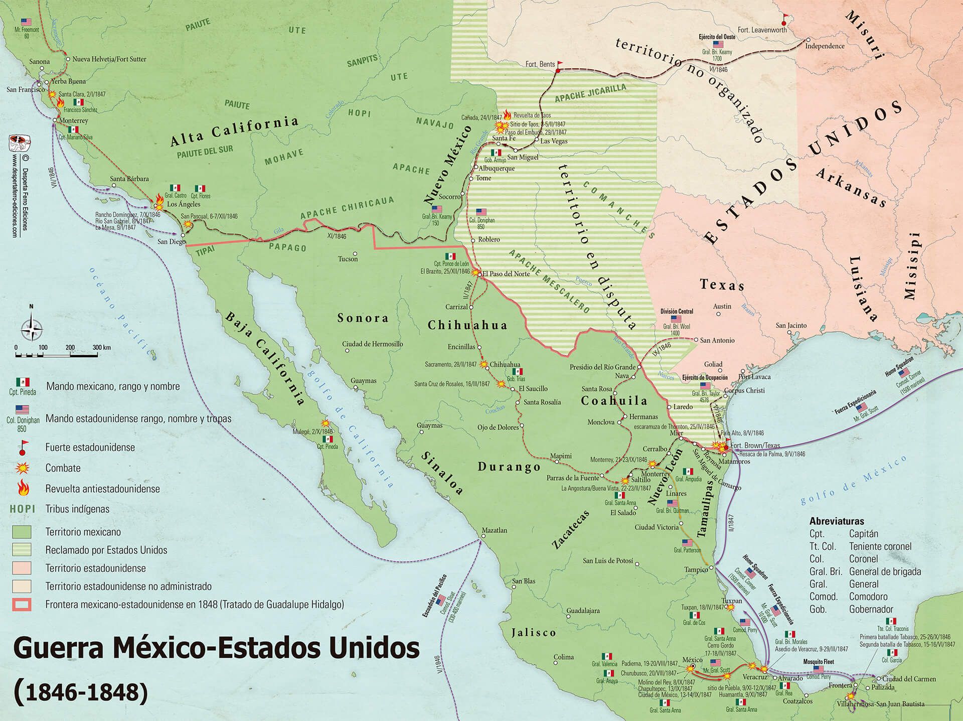 La Guerra Estados Unidos-México (1846-1848) - Desperta Ferro Ediciones