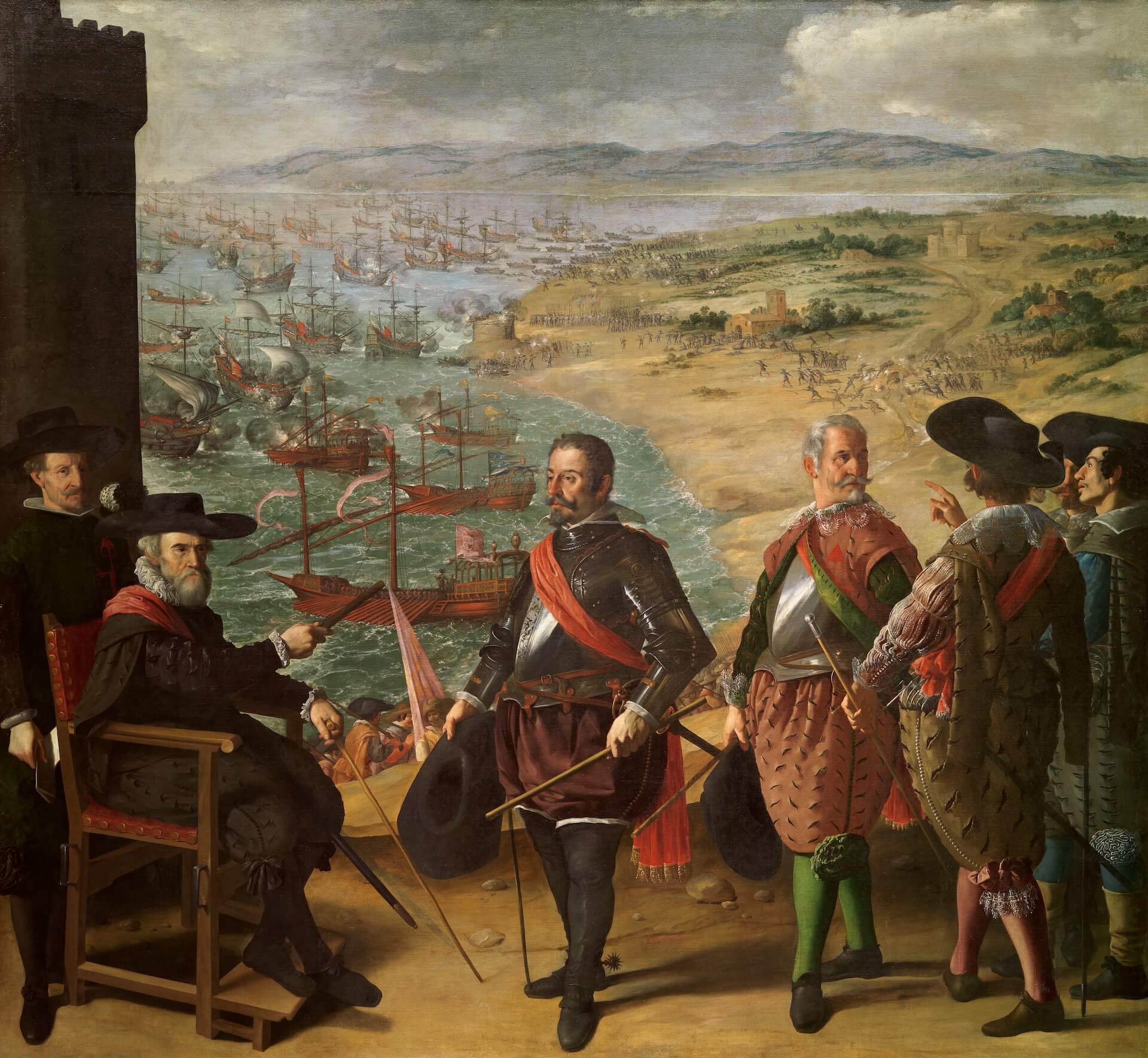 Defensa de Cádiz contra los ingleses Monarquía Hispánica