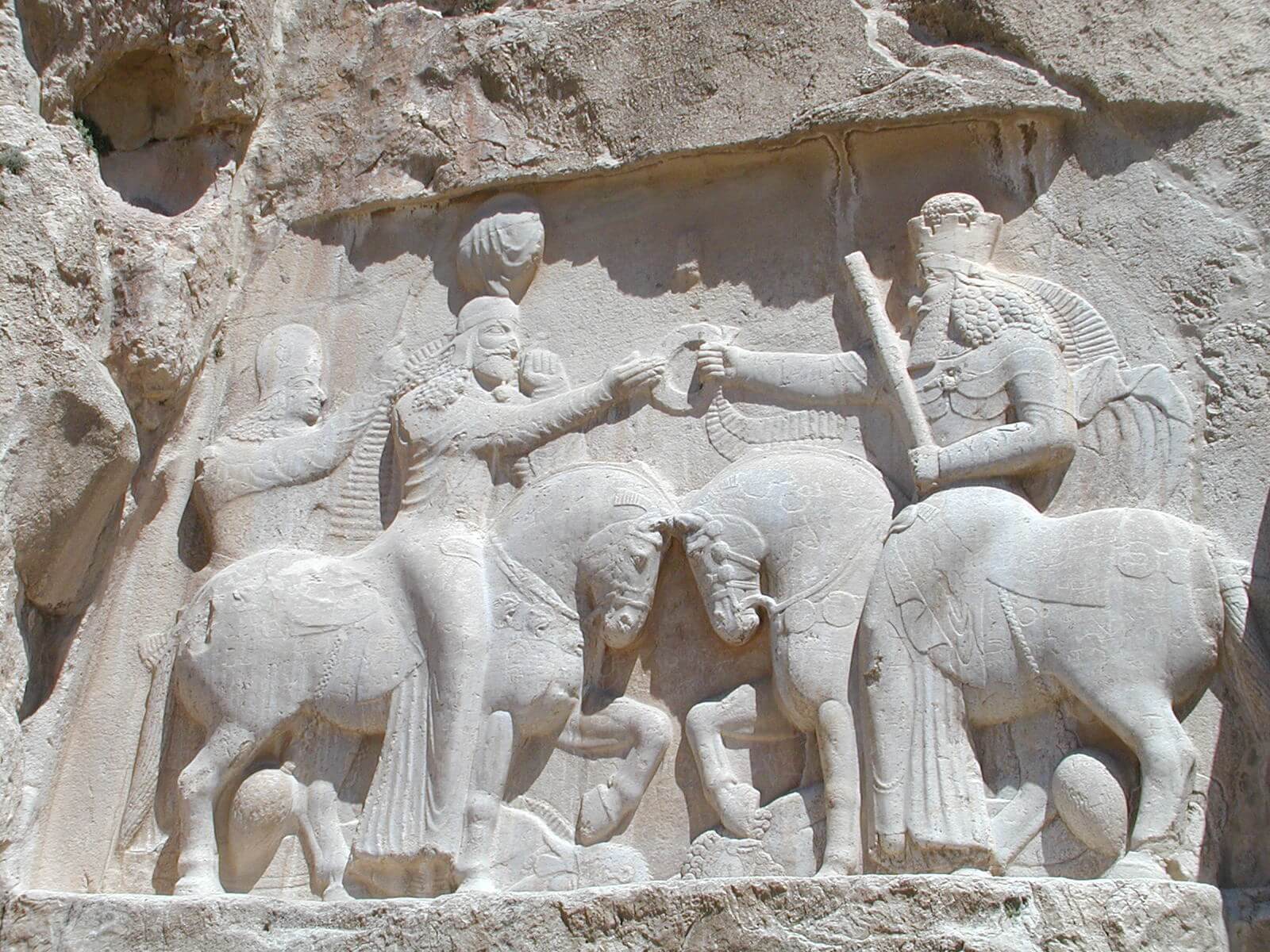 Persia sasánida Sapor I Ahura Mazda Naqsh-e Rustam Iran