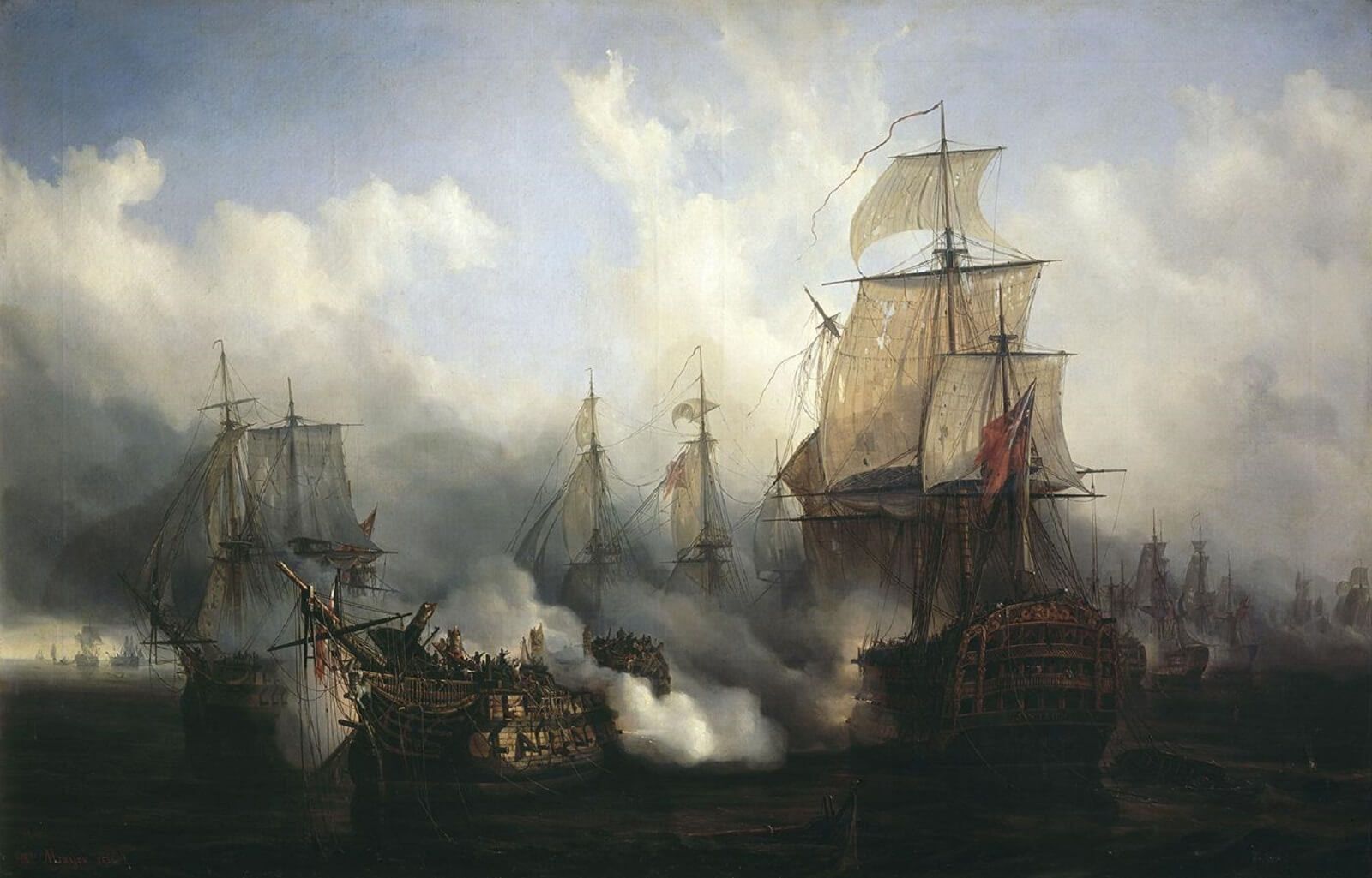 Gravina batalla de Trafalgar