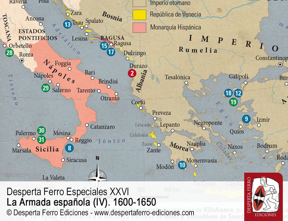 Flotas mixtas y evolución táctica en el Mare Nostrum por Universidad Nacional de Educación a Distancia Armada española siglo XVII