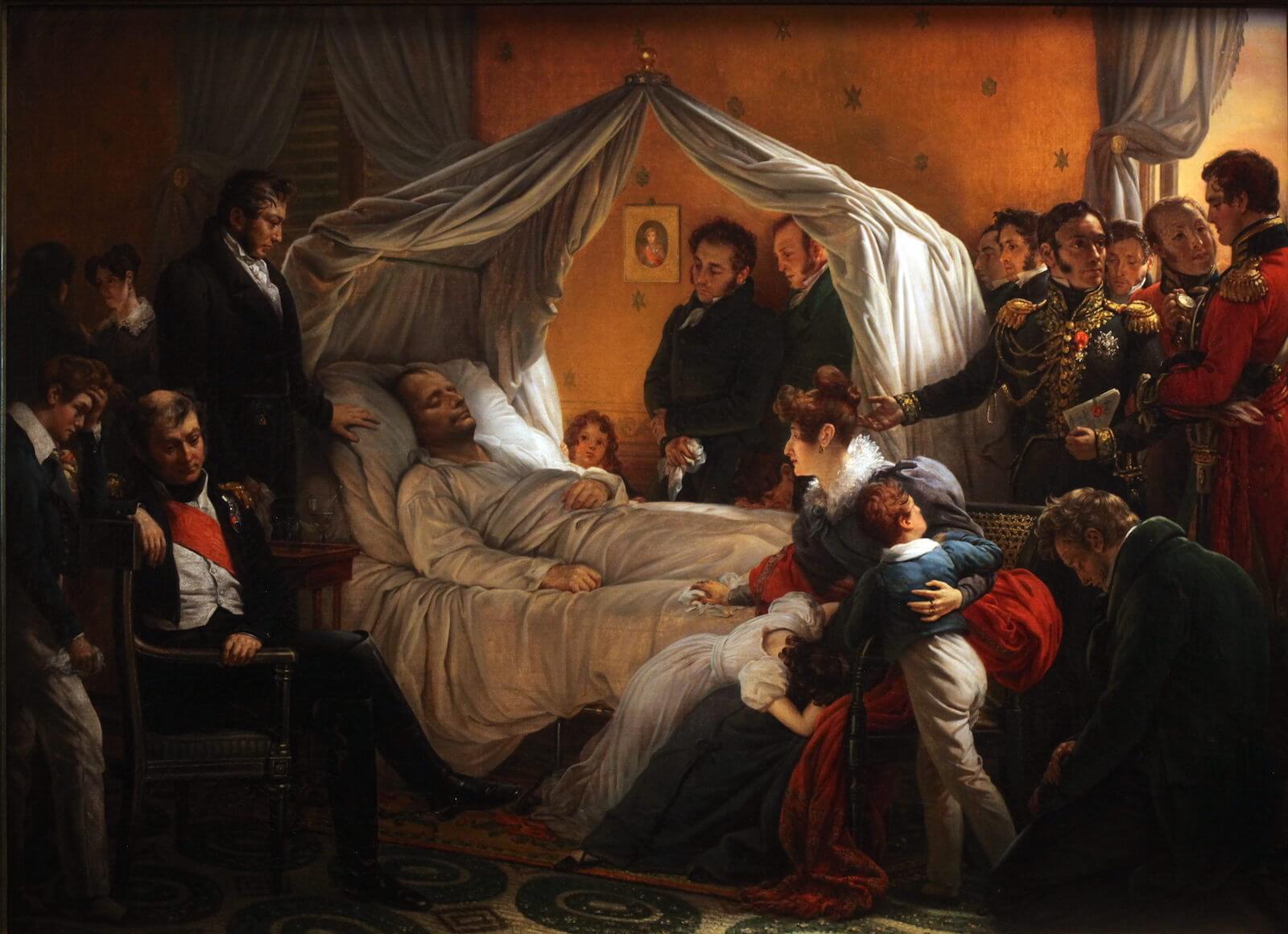 Muerte de Napoleón Steuben