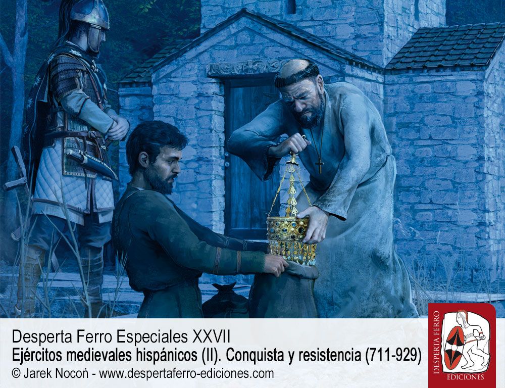 La conquista islámica de Spania por Yeyo Balbás (El Clan del Cuervo)  Ejércitos medievales hispánicos