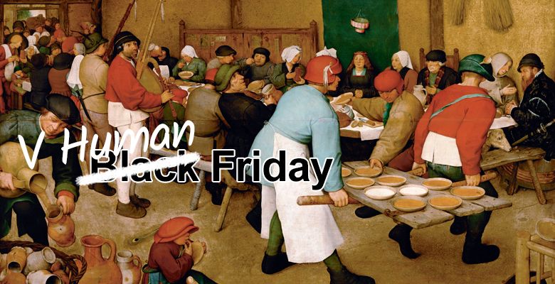 V Human Friday Black Friday