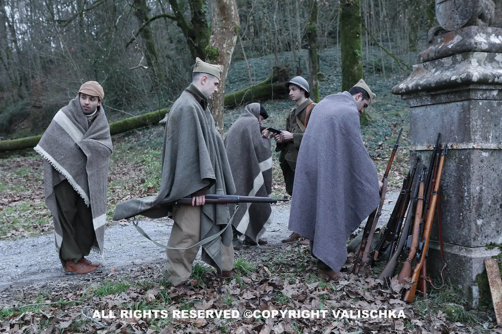 la retirada exilio español sancho de beurko Valishka Fotografía