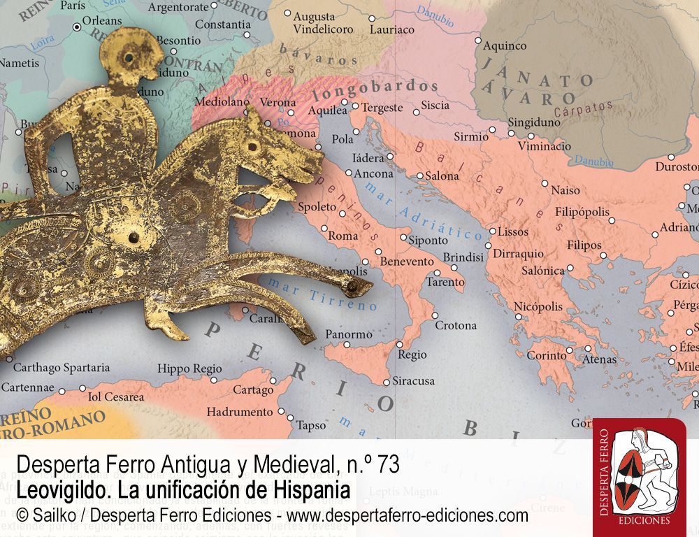 El mundo de Leovigildo. Europa y el Mediterráneo a finales del siglo VI por Carlos Martínez Carrasco (Universidad de Córdoba)