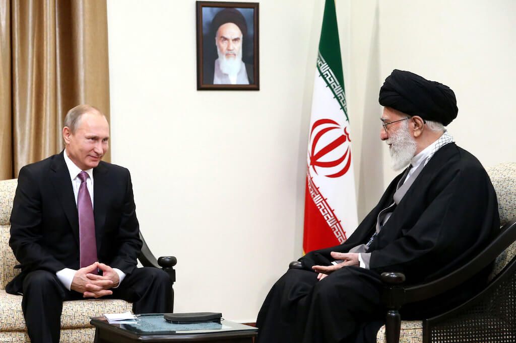 Aí Jamenei Putin Irán Ucrania