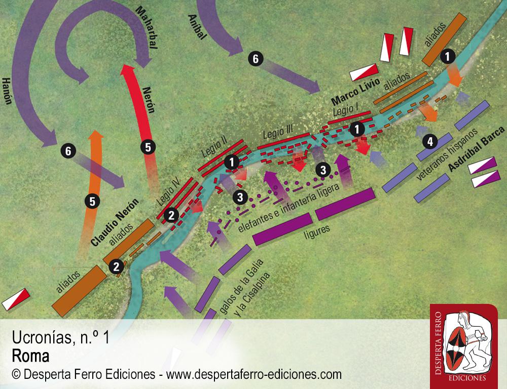 Metauro. La victoria decisiva de Cartago por Fernando Quesada Sanz (UAM) ucronías roma