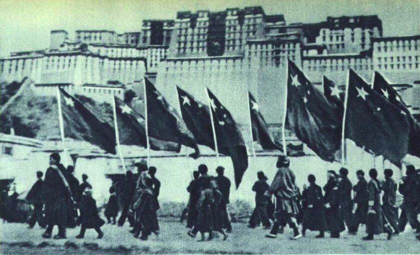 PLA ejército popular de liberacion lasha tibet
