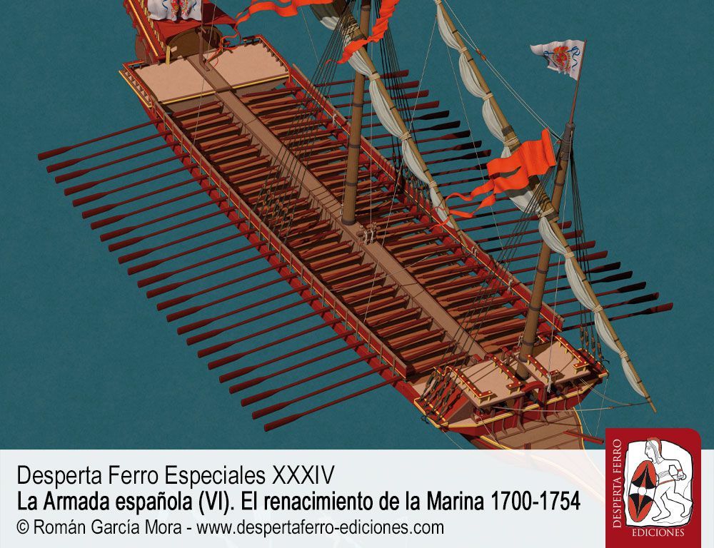 Las galeras de la Escuadra de España en el siglo XVIII por Alfredo Chamorro Esteban (Universitat de Barcelona) Armada española 1700 1754