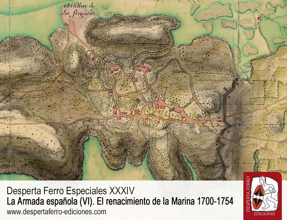 El Real Astillero de Guarnizo por Jesús M.ª Rivas Armada española 1700 1754