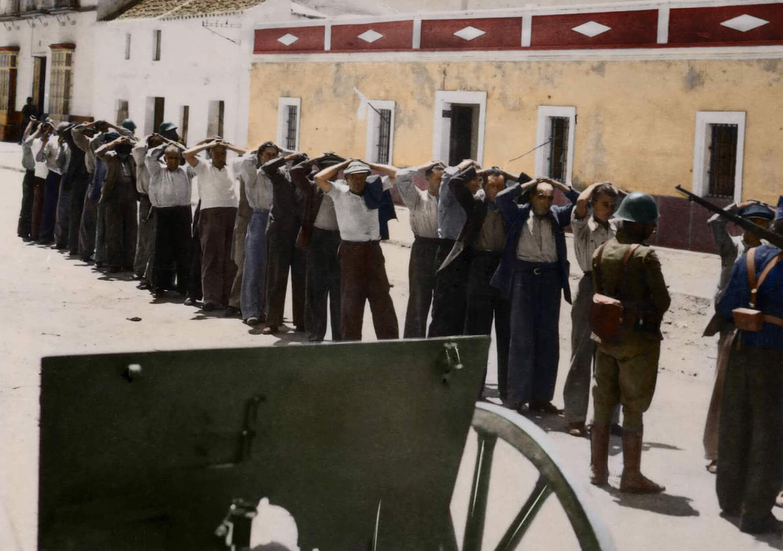 013 Detenidos republicanos tras la caída de Utrera, julio 1936