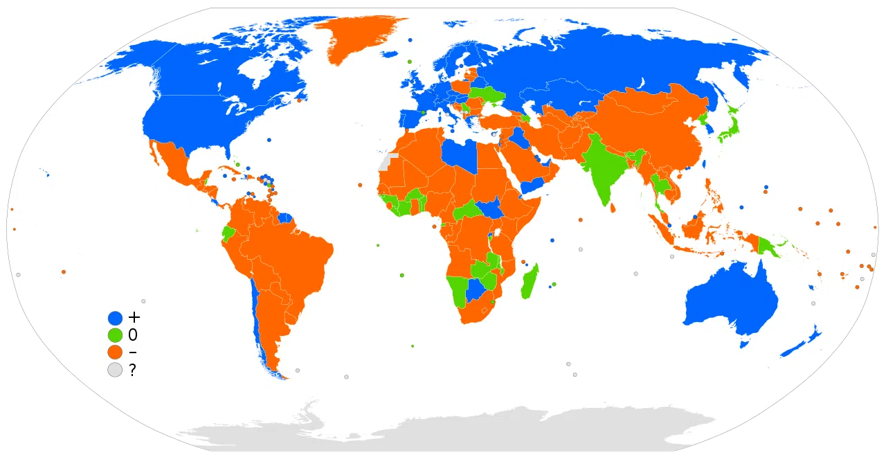 migraciones migrantes otredad mapa mundial migración