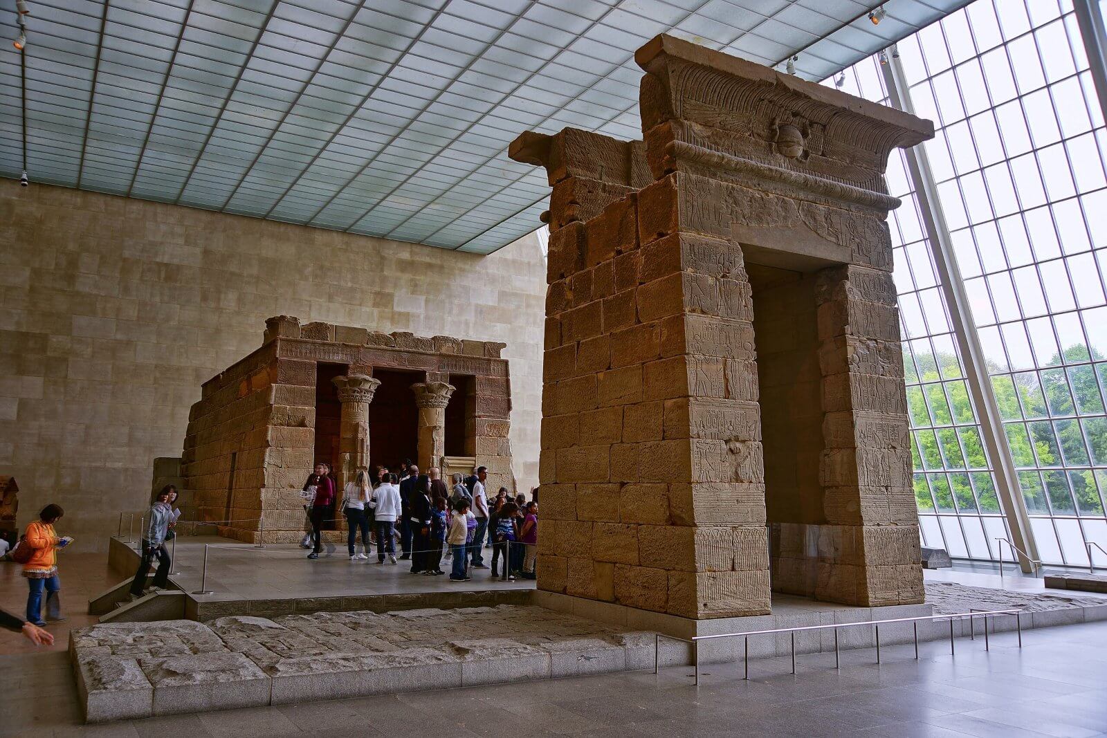 egipotlogía estadounidense MET templo Dendur